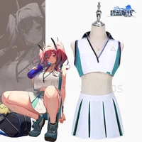 game azur lane cosplay costume formal dress female party role play clothing uniform outfits cheerleader sexy suit summer v neck