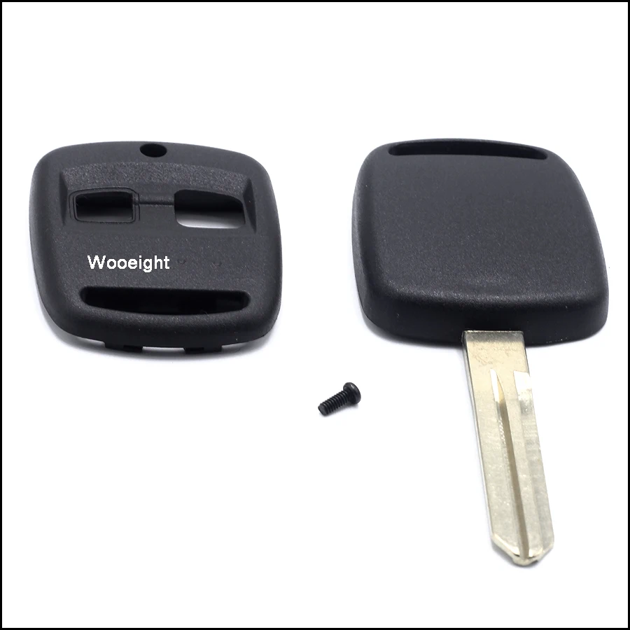 Чехол для автомобильных ключей Wooeight черный 2 кнопки Subaru Forester Legacy Impreza Outback 2000 2001