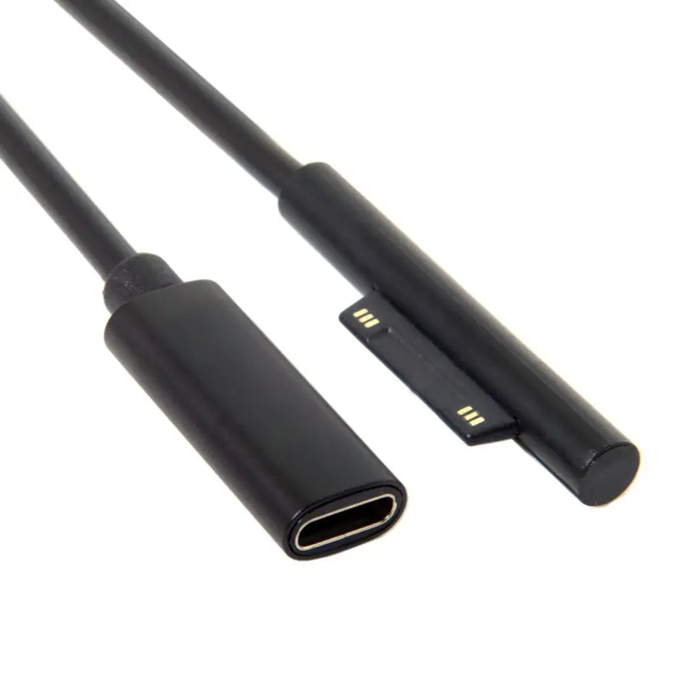0 2 м USB C Type 15 в 3 А источник питания зарядное устройство адаптер для Microsoft Surface Pro 6/5/4