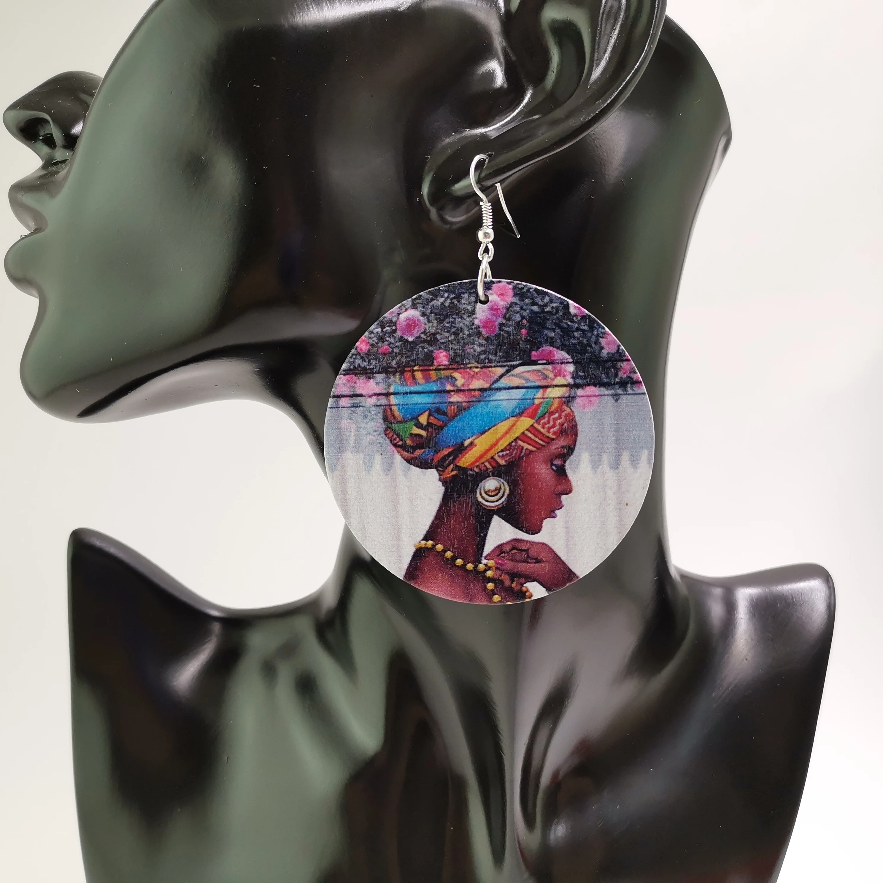 Женские серьги подвески YD & YDBZ вечерние с подвесками из дерева в африканском