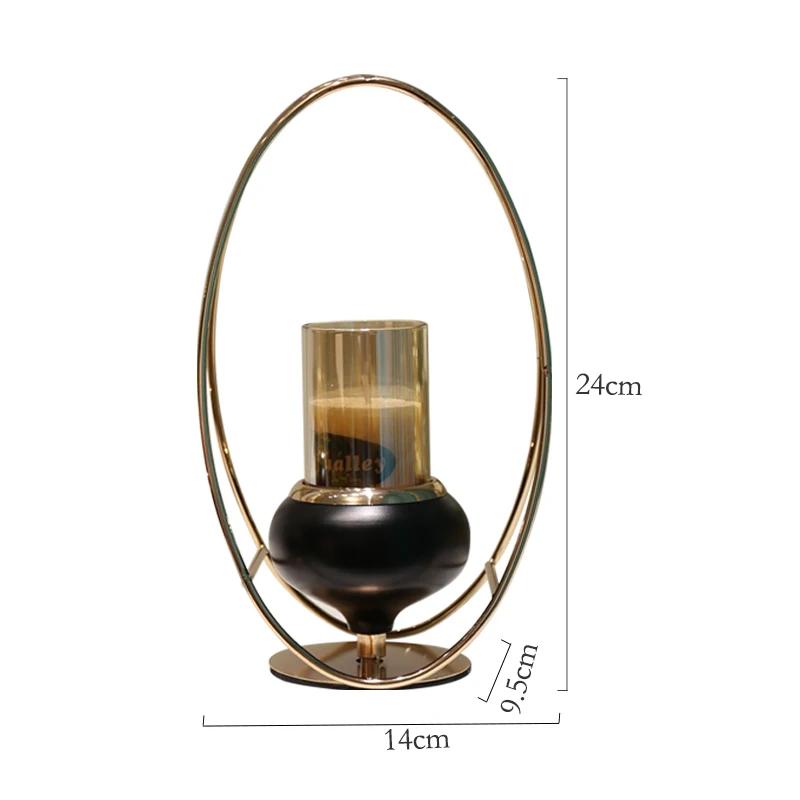 

Nordic Retro Candle Holder Dinner Table Romantic Candle Holder Light Luxury Elegant Simple Swieczniki Home Decoration EB50ZT