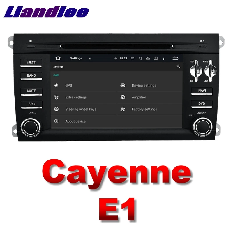 Автомобильный мультимедийный плеер Liandlee NAVI для Porsche Cayenne E1 2002 ~ 2010 автомобильная