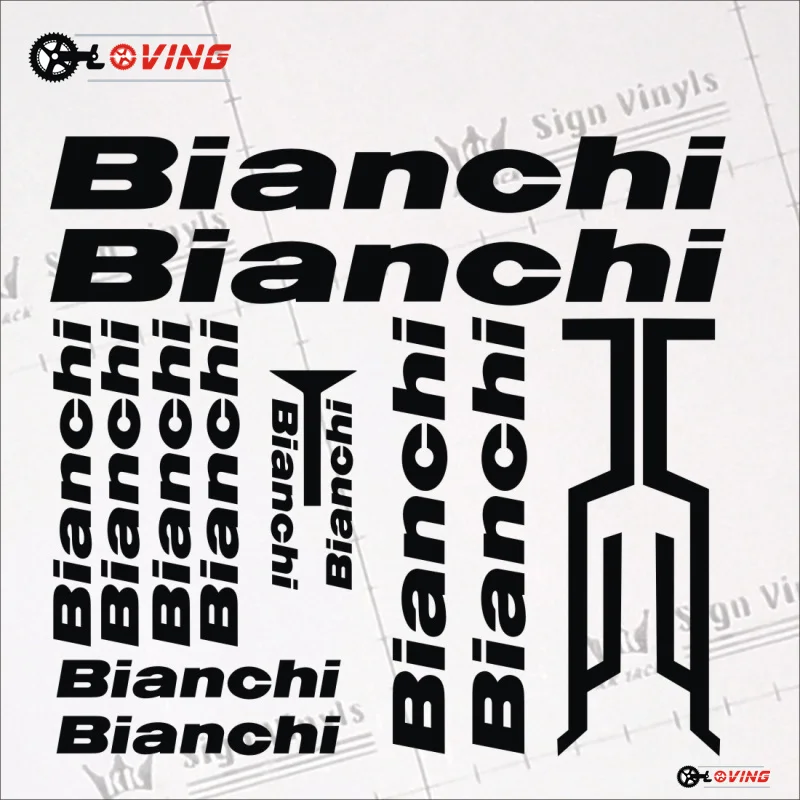 Комплект из 12 шт./компл. маленькие наклейки на раму велосипеда горный велосипед