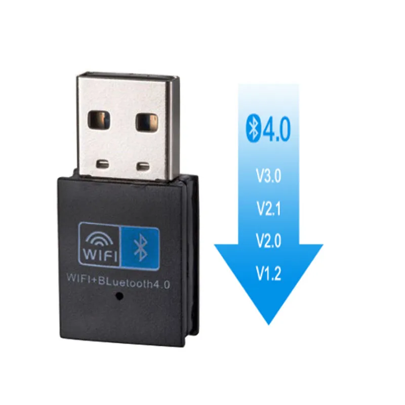 Беспроводной Wi Fi Bluetooth адаптер 150 Мбит/с USB 2 4G V4.0 сетевая карта RTL8723BU для рабочего