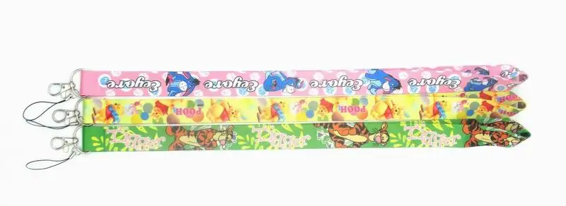 1 шт. Tigger & Po. oh Eeyore Donkey key lanyards id бейдж держатель брелок ремни для мобильного