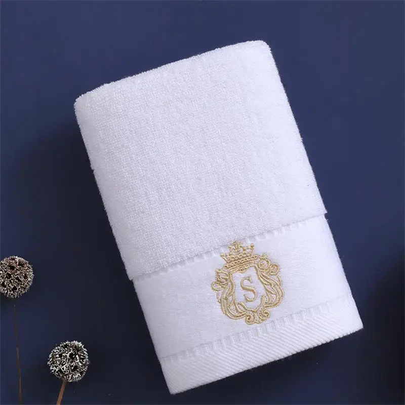 

Pure Cotton Soft Absorbent Large Bath Towel Thick Soft Bathroom Towels Comfortable Face Towels Bathroom Accessories 34x74cm
