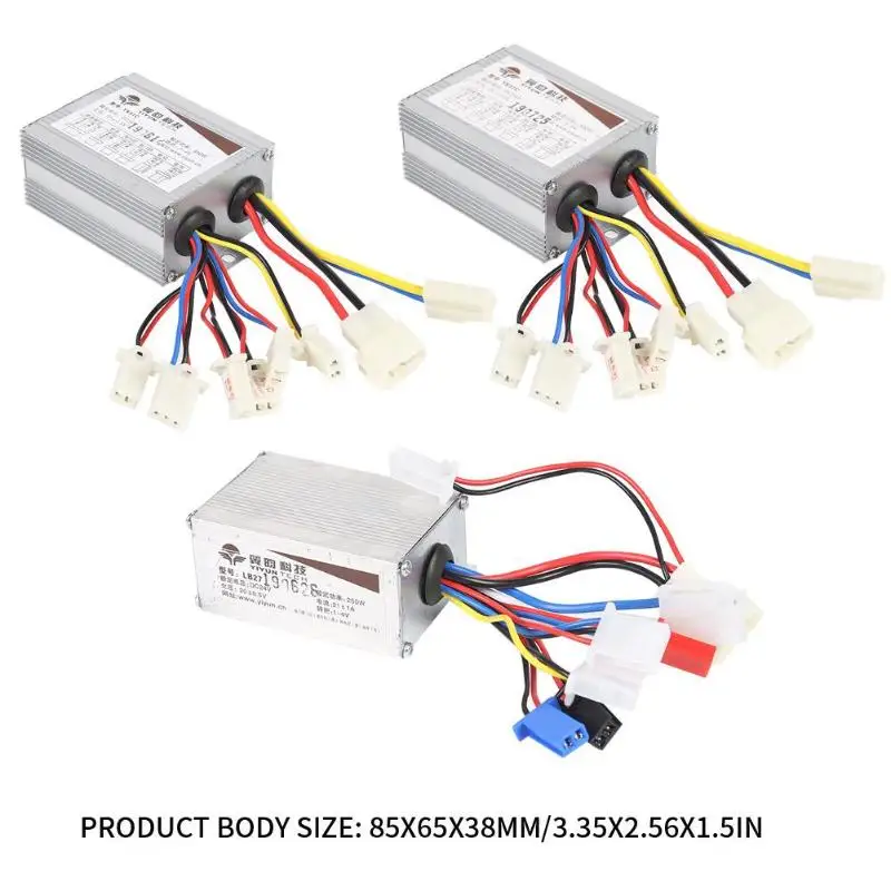24V 36V 250W 350W 500W DC Электрический мотор для велосипеда матовый контроллер коробка для VIP Link