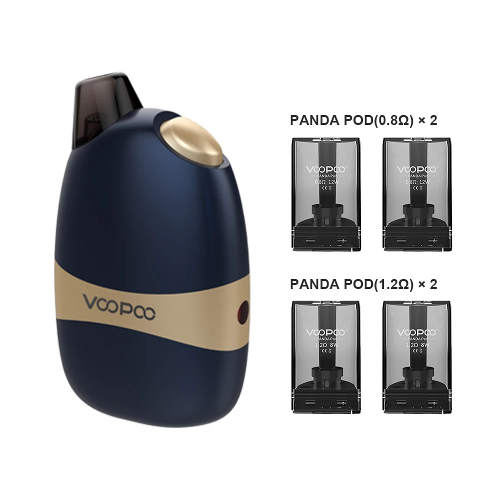 Оригинальный комплект VOOPOO Panda AIO Pod 1100 мАч аккумулятор 5 мл картридж Ом катушки все