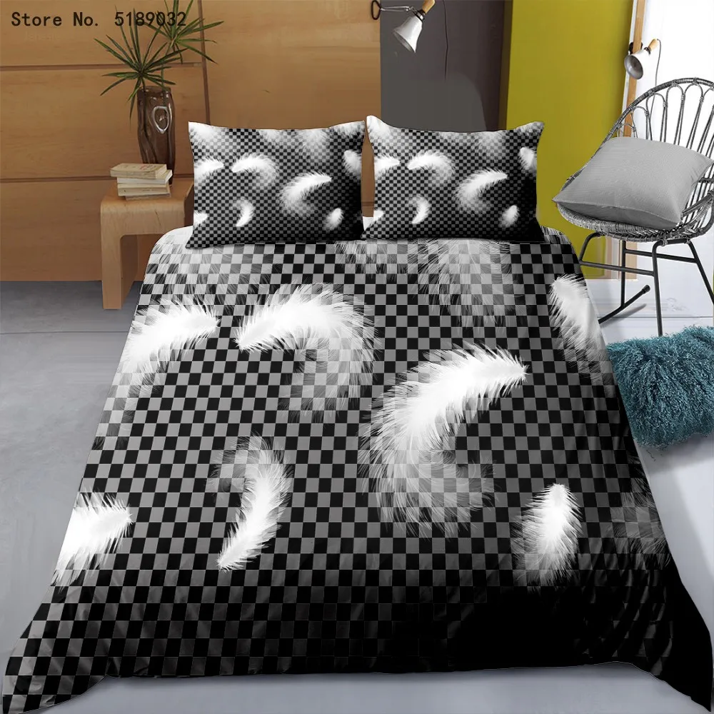 2/3 шт перо пододеяльник богемный Мандала стиль Стёганое одеяло один двойной