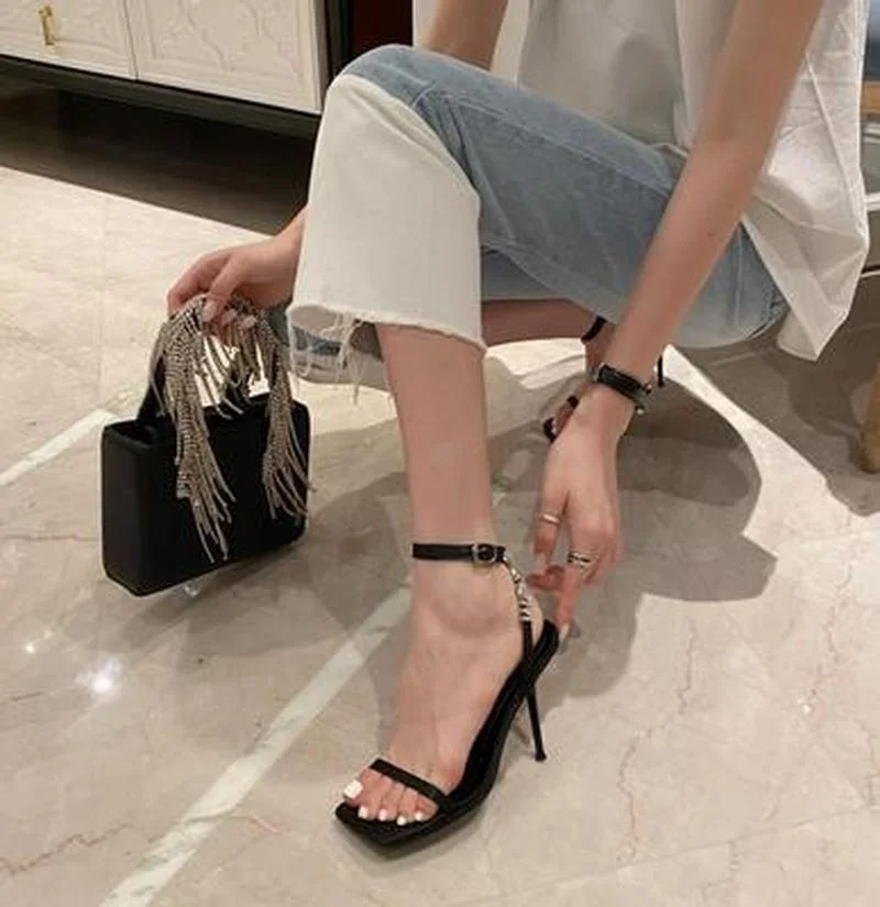 

Женские туфли-лодочки с квадратным носком, на тонком высоком каблуке