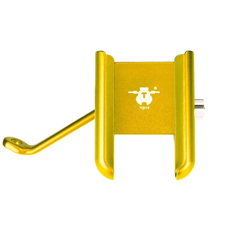 REARVIEW GOLD YPAY алюминиевый держатель для телефона на велосипед, мотоцикл, кронштейн заднего вида, настраиваемый держатель для телефона на мотоцикл, руль для велосипеда, крепление для телефона - Цвет: REARVIEW GOLD