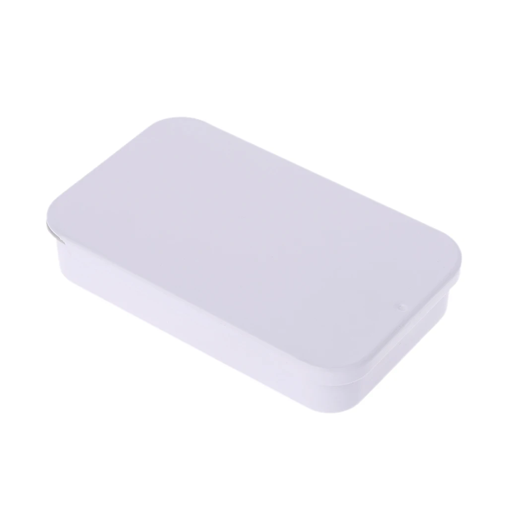 Металлическая коробка для хранения ювелирных изделий прямоугольной формы чехол