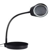 adjustable table lighted magnifier lamp for motherboard and watch repair factory wholesale magnifying lamp