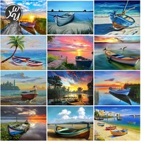 diamond art for adults beach scenery full drill mosaic round square rhinestones accessories embroidery stitch kit for home decor