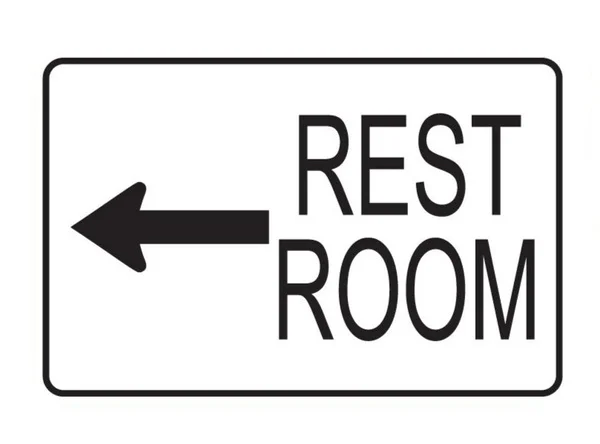 

Rest Room Sign -metal Sign 8x12in/home Kitchen Bar Art Retro Wall Decor