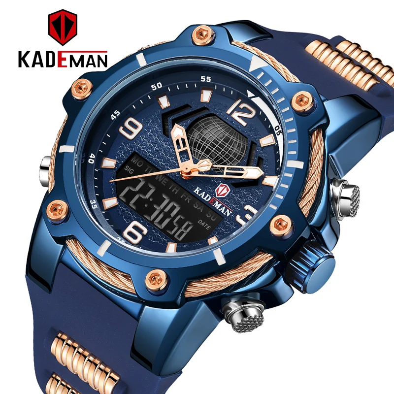 

SMAEL Digital Watch Men Sports Watches Fashion Dual Display Men's Waterproof LED Digital Watch Man Military Clock Relogio