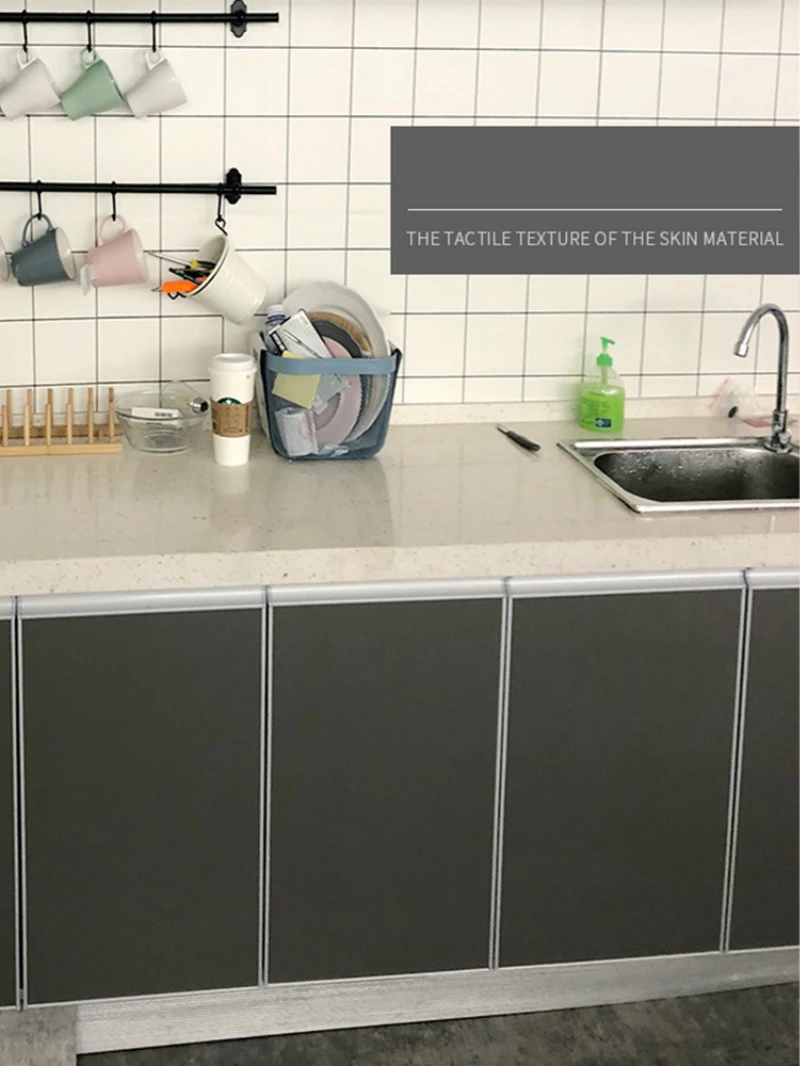 5m solid matte vinyl self adhesive wallpaper diy waterproof wall stickers home decor films living room kitchen door poster free global shipping