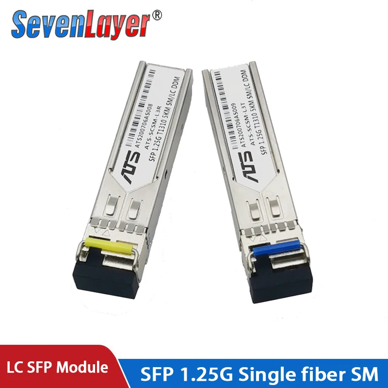 SFP модуль 1 25G LC BiDi 1310nm/1550nm WDM переключатель приемопередатчика с переключателем
