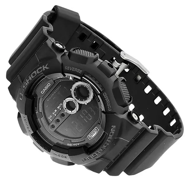 Часы Casio G-SHOCK GD-100-1B – оригинальные мужские кварцевые наручные часы с официальной