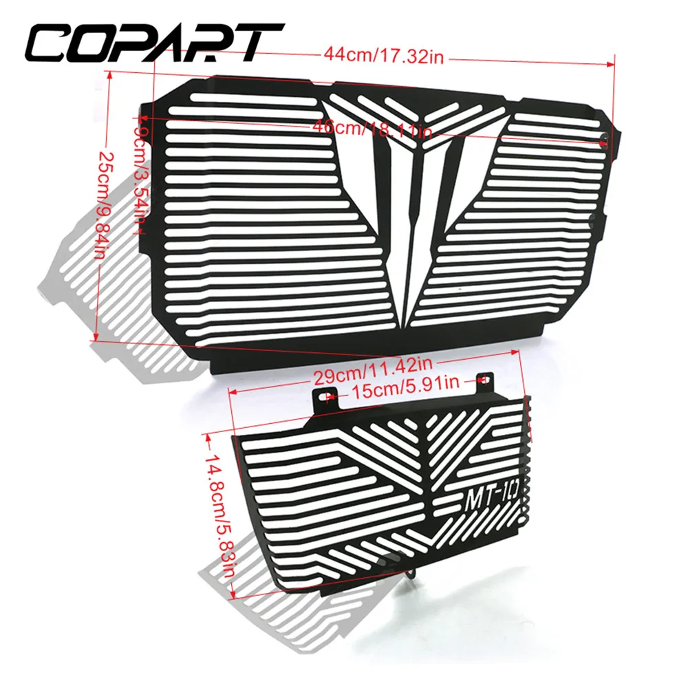 Мотоциклетные аксессуары решетка радиатора и защита масляного протектор для Yamaha