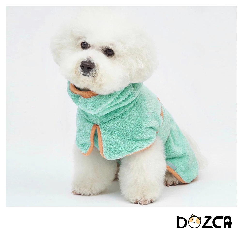 Банный халат для собак S 5XL утолщенное банное полотенце из микрофибры с