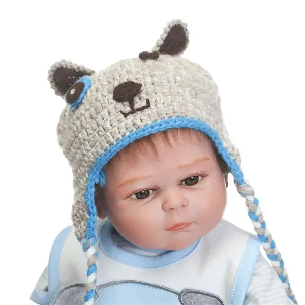 

Blue Pup Fashionable Play House Toy Lovely Simulation Baby Doll with Clothes Size 20"toy gift