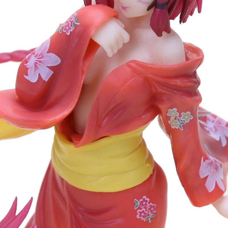 

To Love-Ru Darkness Sexy Anime Figure Haruna Sairenji Mea Kurosaki Mikan Yuuki Yukata Ver. Action Figure Collectible Model Toys