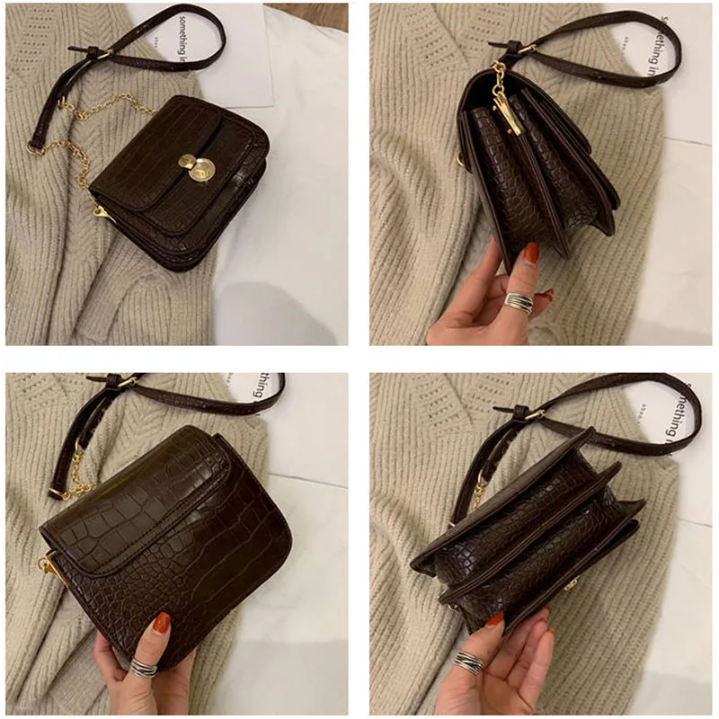 Модные женские сумки на плечо из искусственной кожи новые дизайнерские с камнями