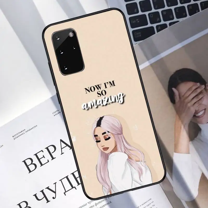 

God Is A Woman Phone Case For Samsung A40 A31 A50 A51 A71 A20E A20S S8 S9 S10 S20 Plus note 20 ultra