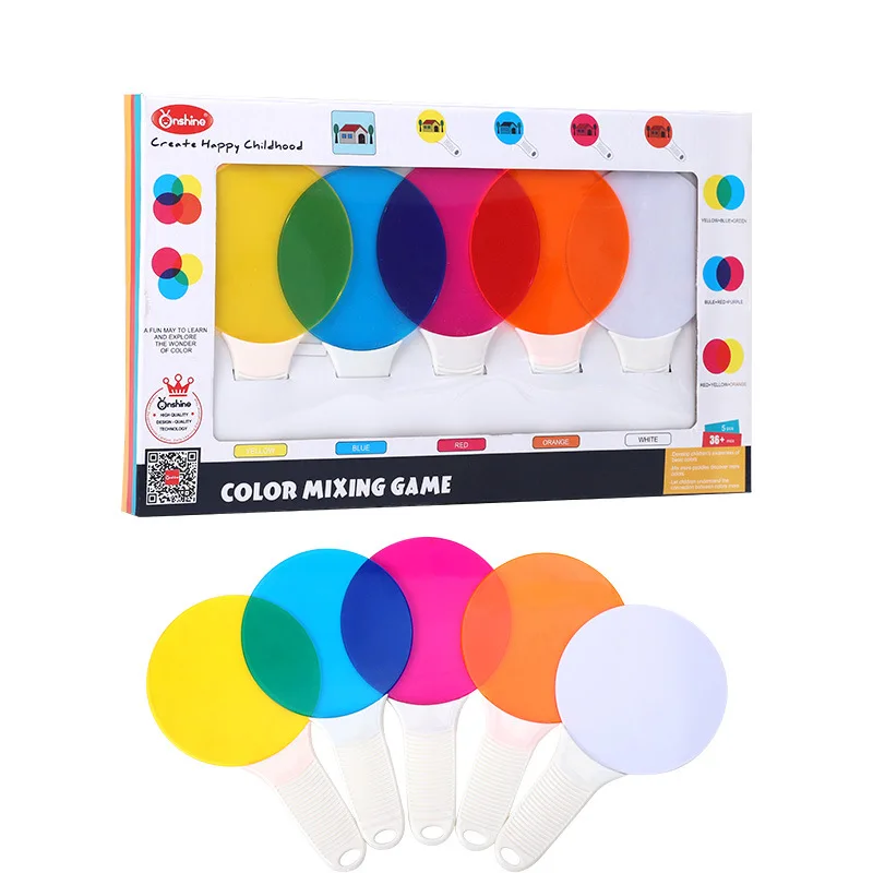 

Onshine Color Cognition Screen Plate Color Enlightenment Cognition Kindergarten Early Education Science Physics Experiment Toy