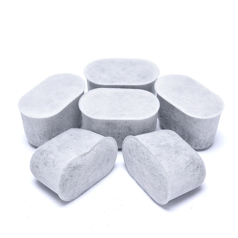 

6X Coffee Machine Water Filter Non-woven Bamboo Charcoal Activated Carbon Filter