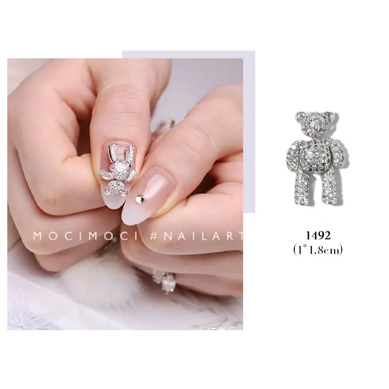 

5pcs Luxury Crystal Butterfly Alloy Nail Art Decorations Aurora Holographic Rhinestones Jewelry DIY Manicure Accessories Tools