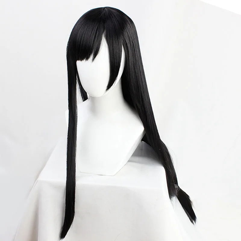 FF7 Final Fantasy Tifa Lockhart Косплэй длинный прямой термостойкий синтетический парик для