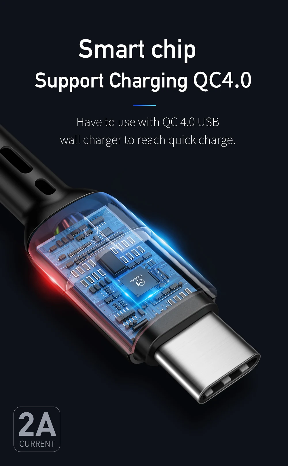 Mcdodo 1,8 м пружинный удлинитель стационарный usb type-C кабель для samsung huawei P30 Pro Xiaomi Phone QC4.0 быстрое зарядное устройство USB кабель для передачи данных