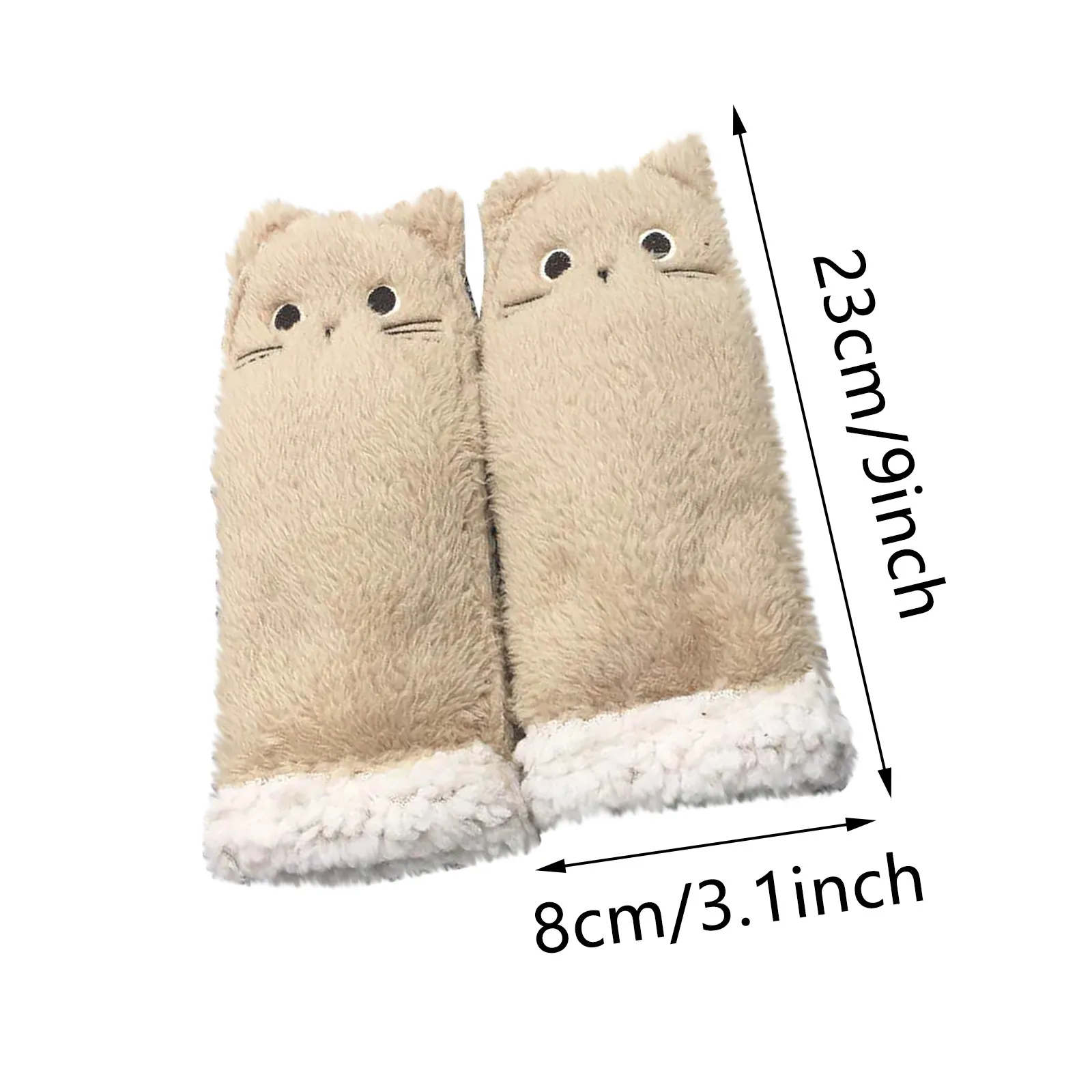 

Winter Full Finger Gloves Adults Women Girl Cute Animal Cartoon Mittens Warm Soft Knitted Stretch Children Playing Sports Thermo