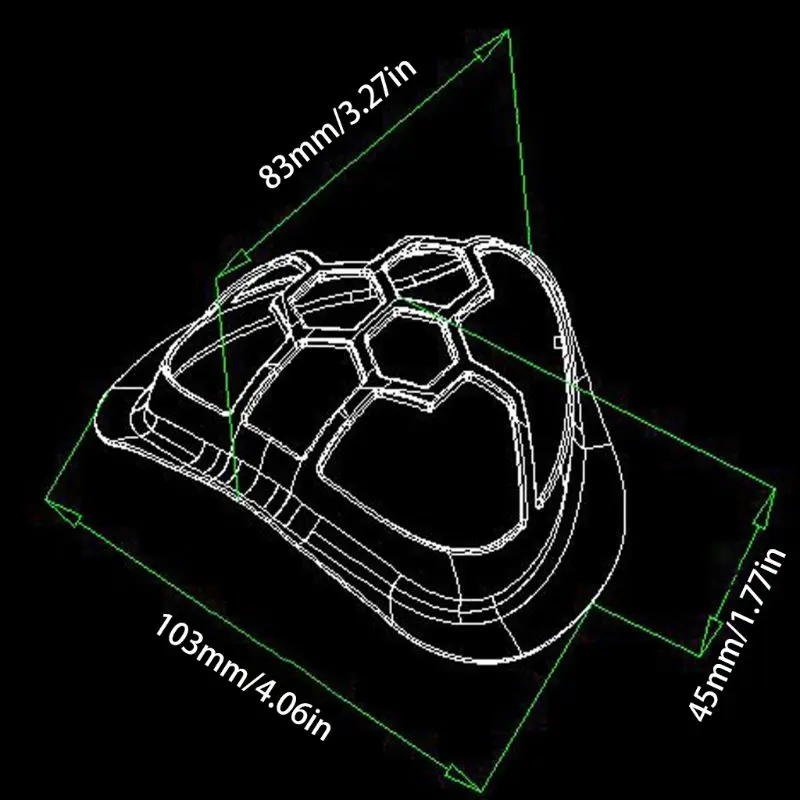 

5Pcs Lipstick Protection Breathable Mask Bracket Prevent Makeup Removal Enhance Breathing Space Mask Nose Pad Bracket