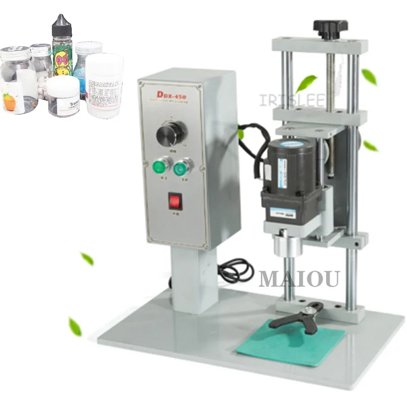 

Desk Automatic Cap Capping Machine Round Caps Auto Screw Capper Device Bottle Cap Lid Sealing Locking Rotating