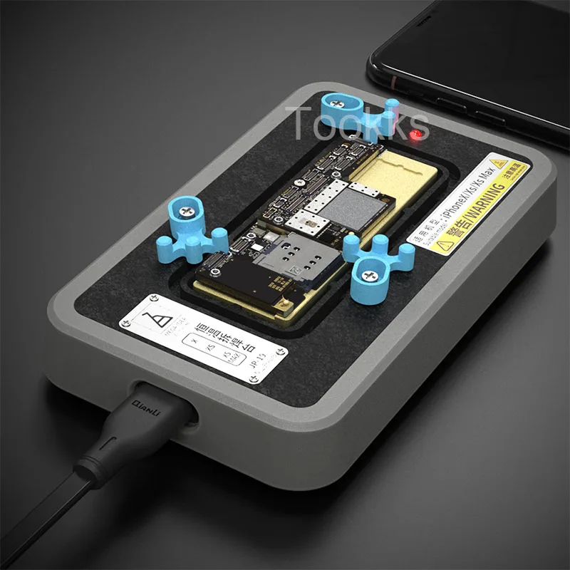 Qianli Mega-Idea Mortherboad cpu IC чипы распайки станция для iPhone X/XS Max быстрый нагрев клей для удаления платформы