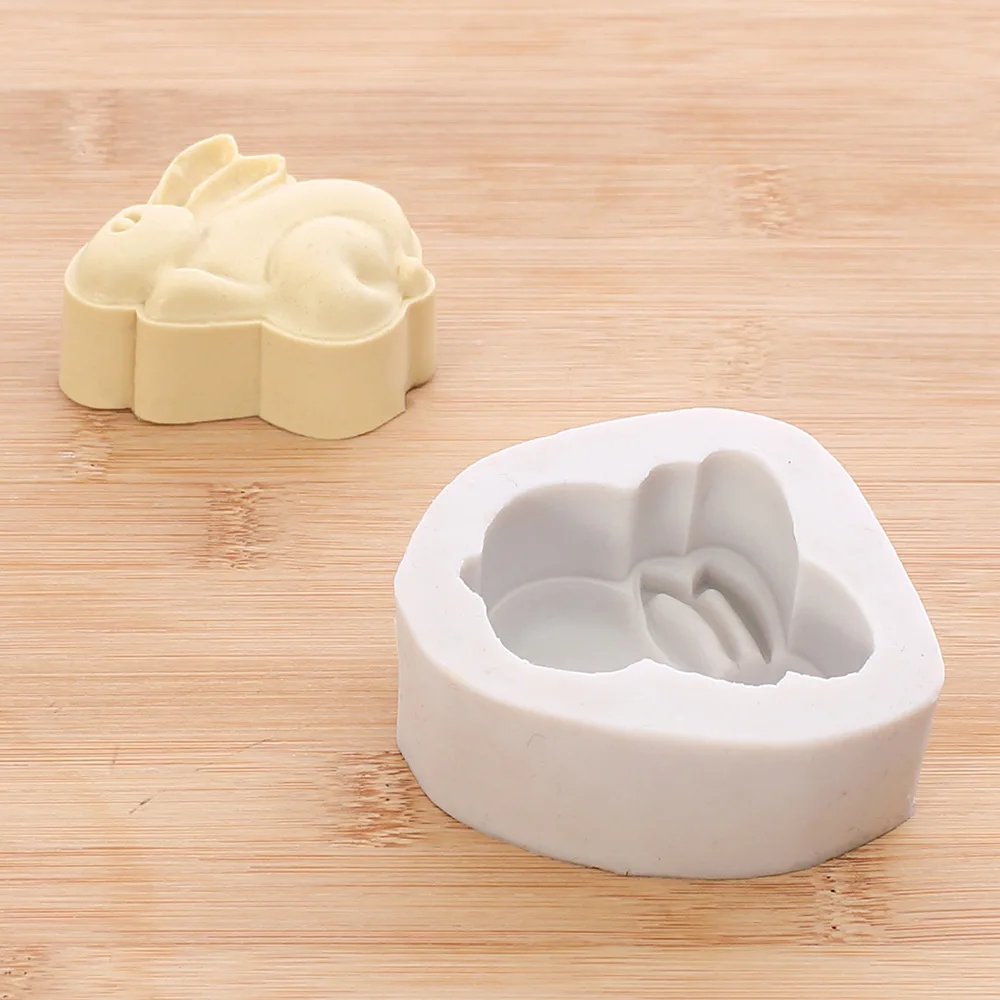 Familysky Кролик Форма помадка силиконовые формы кружева Embosser форма Печать Фондант