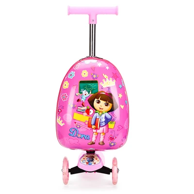 scooter suitcase Детский чехол для скутера, чехол для хранения на колесиках, чехол для багажа, Скейтборда для детей, переноска для детей, чехол для коляски, игрушка на колесиках - Цвет: scooter suitcase