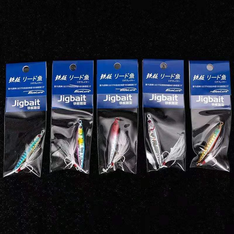 Rompin металлический джиг 17/22 г рыболовная ложка для пресноводной рыбалки твердая