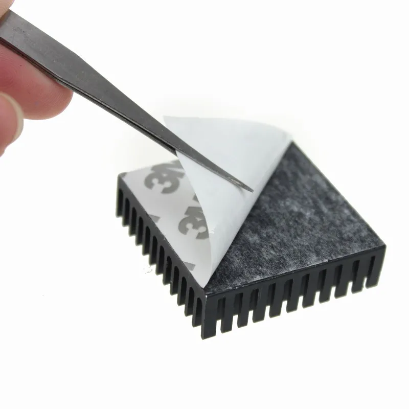 10 шт. в партии 40x40x11 мм алюминиевый радиатор охлаждения для светодиодный чип