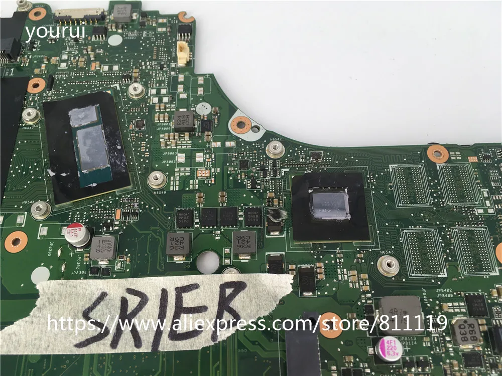 Оригинальная материнская плата yourui для ASUS X750JB модель REV 2 0 с диагональю дюйма