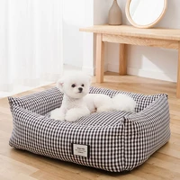 warm dog bed winter cat bed house pet mat travel small medium large dog sofa mat cotton washable breathable cat blanket products