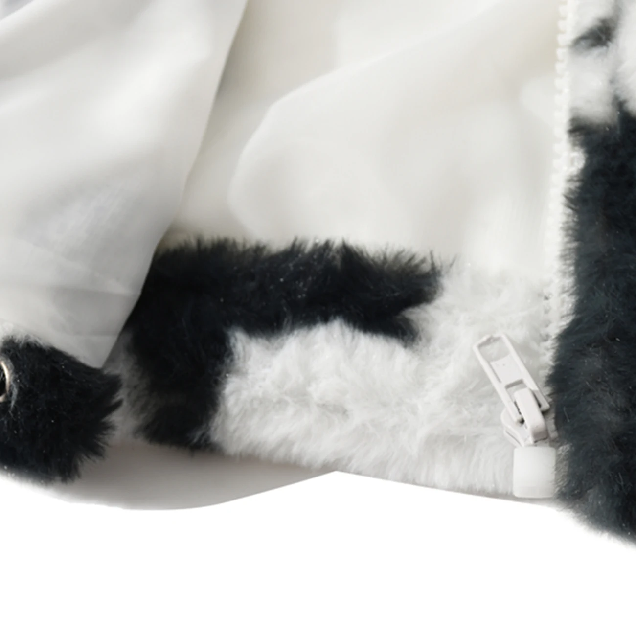 Мужская Уличная одежда кардиган на молнии с коровьим принтом пальто капюшоном