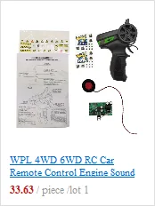 WPL B16 RC военный комплект с грузовиком 4WD 1/16 внедорожный гусеничный автомобиль игрушка для мальчиков DIY 634F