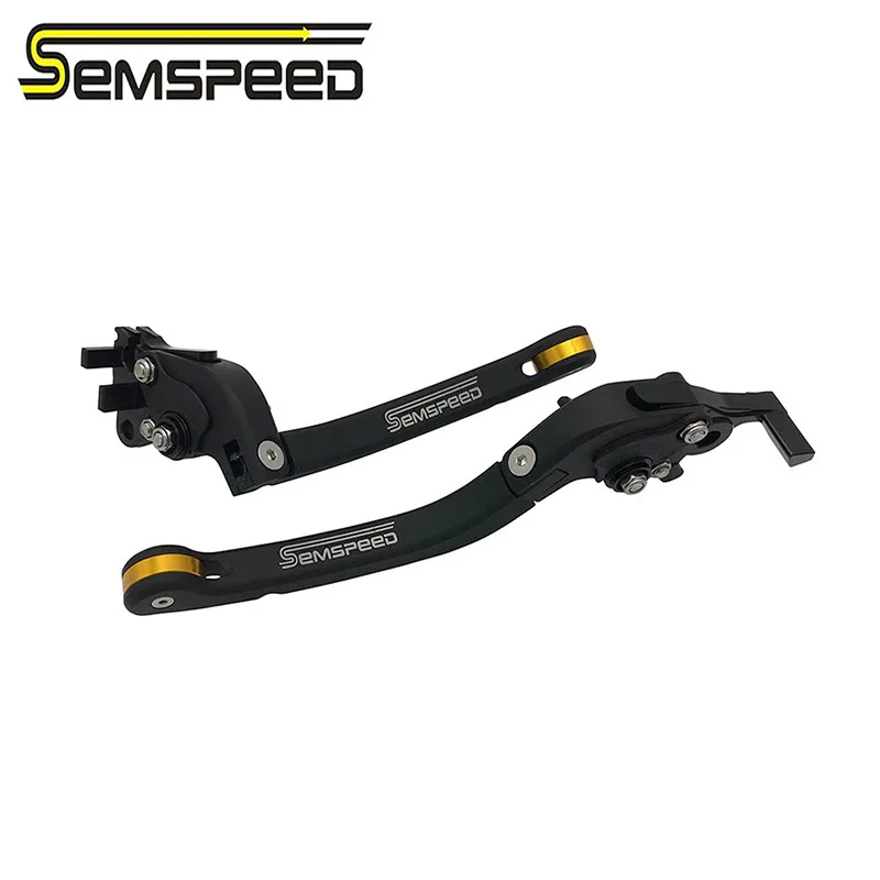 

Motorcycle Brake Clutch Levers For Yamaha YZF-R1/R1M/R1S 2015-2020 YZF-R6 2017-2019 2020 Semspeed Adjustable Foldable CNC levers