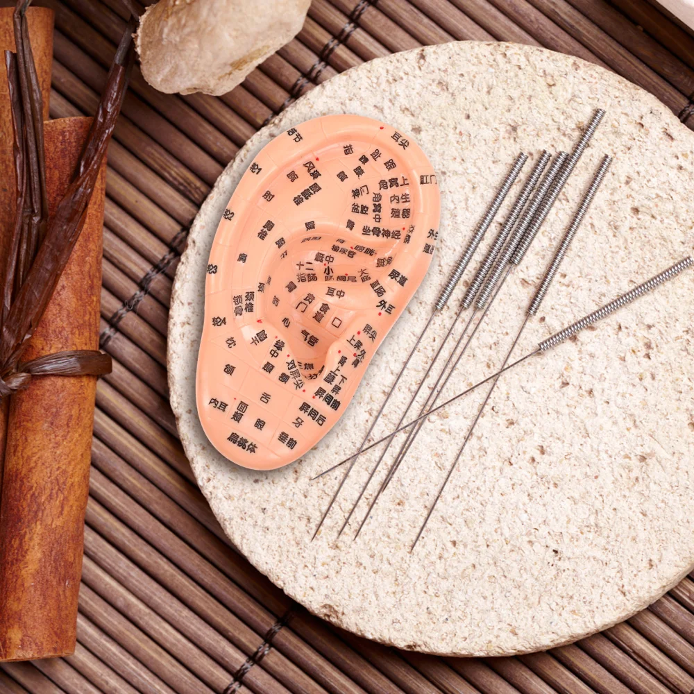 

1Pc Ear Acupuncture Model Practical Ear Model Tool (Chocolate)