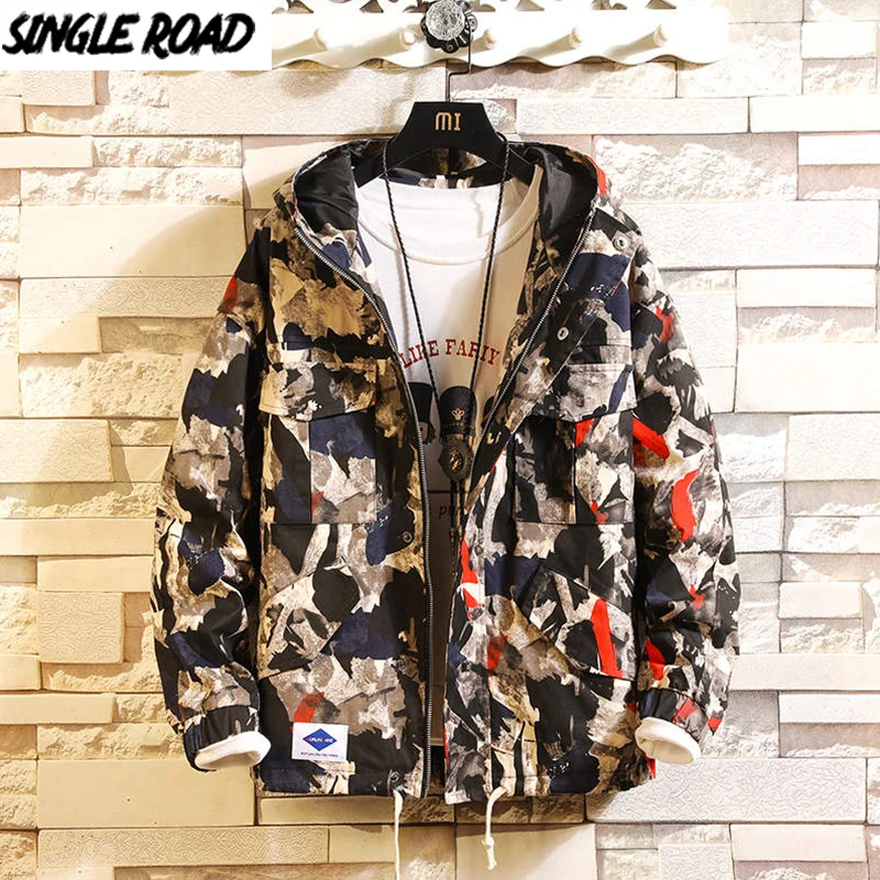 Куртка мужская в стиле хип хоп оверсайз на осень|Мужские куртки| |