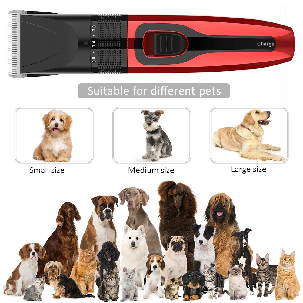 Профессиональный триммер для питомцев перезаряжаемые машинки стрижки собак